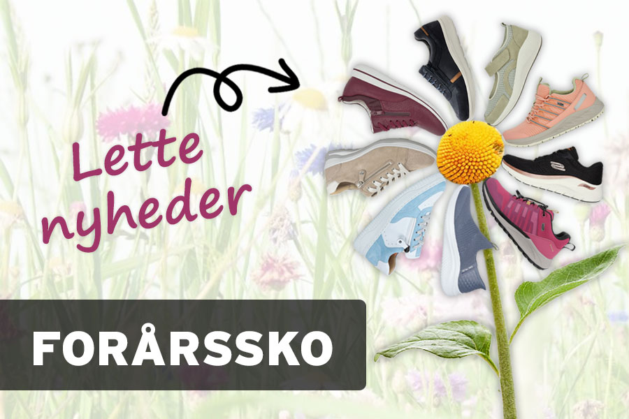 Nye lette forårssko